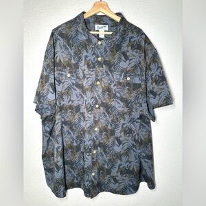 Duluth Trading Co Men’s Short Sleeve Relaxed Fit Hawaiian Pattern Size 4XL